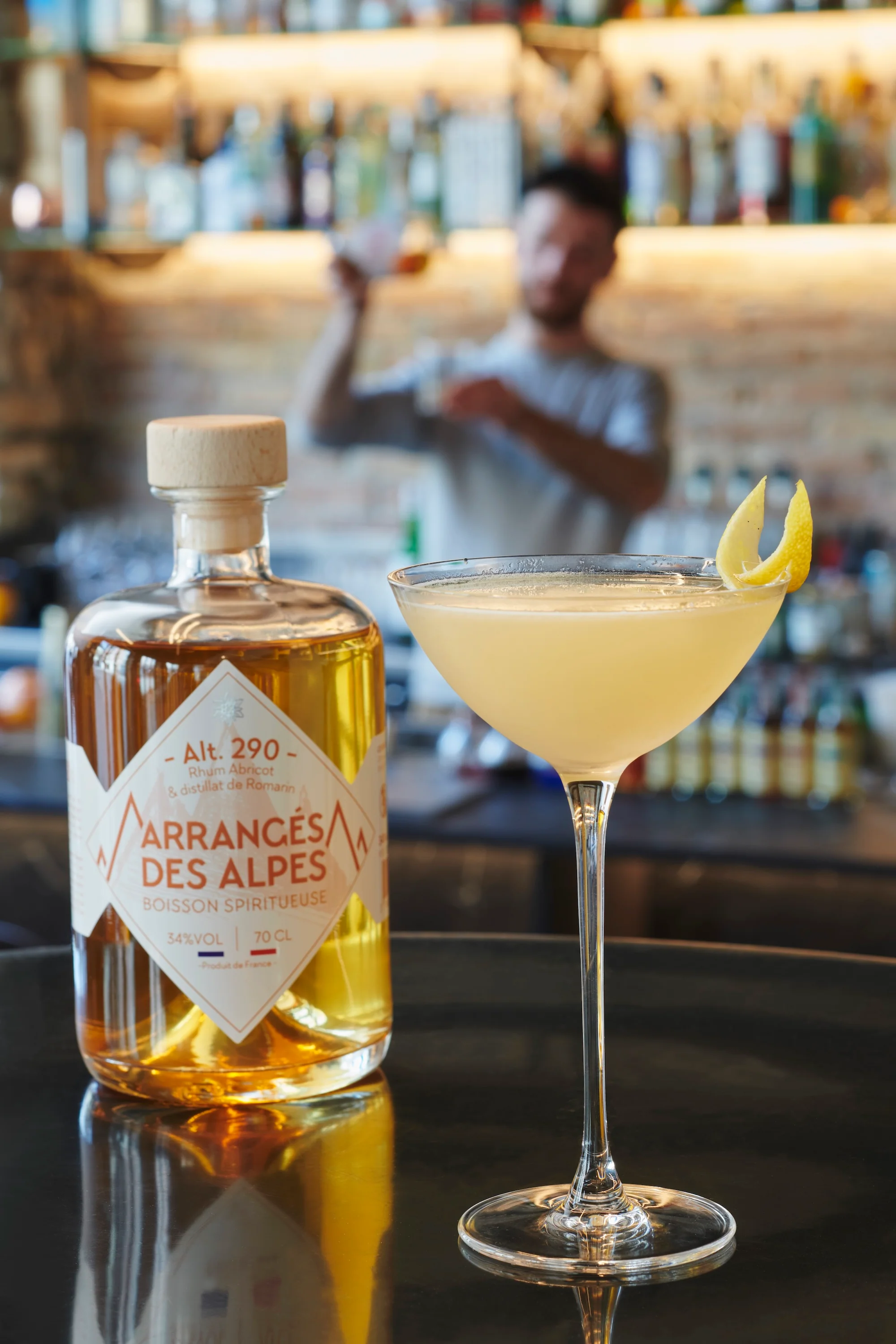 Arrangés des Alpes - Abricot & Distillat de Romarin 34°