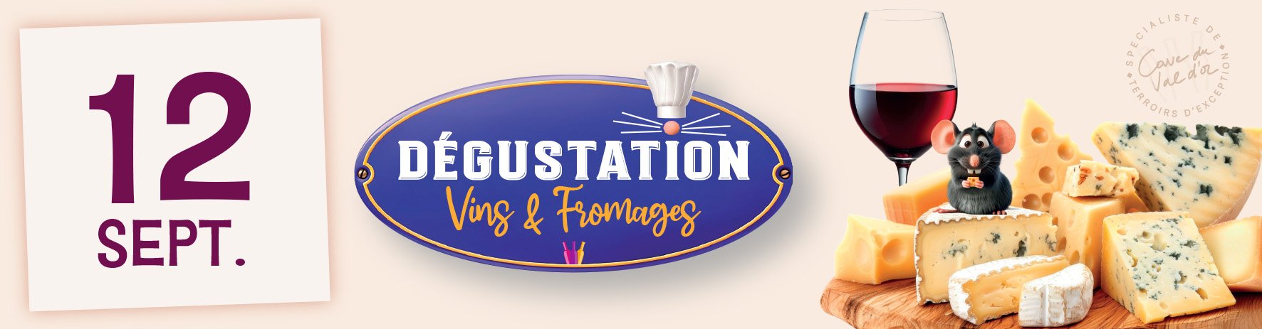Dégustation Vins et Fromages 
