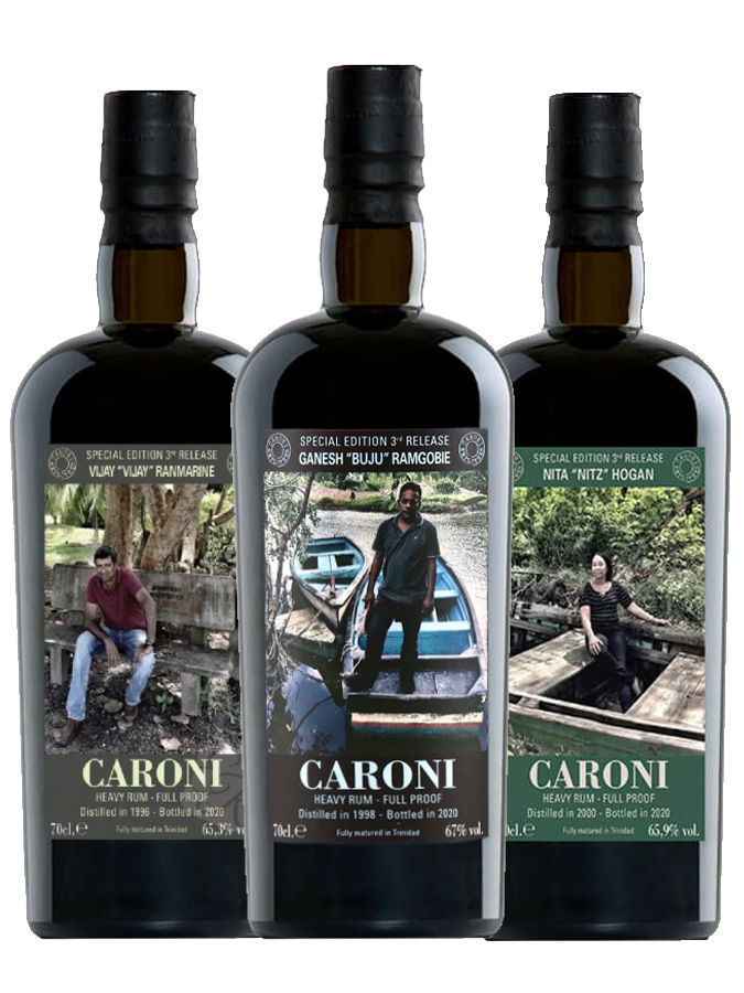 Caroni Employees 3rd Release Coffret 3 bouteilles