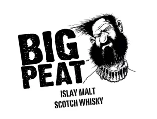Logo de la marque tourbé de whisky Big Peat
