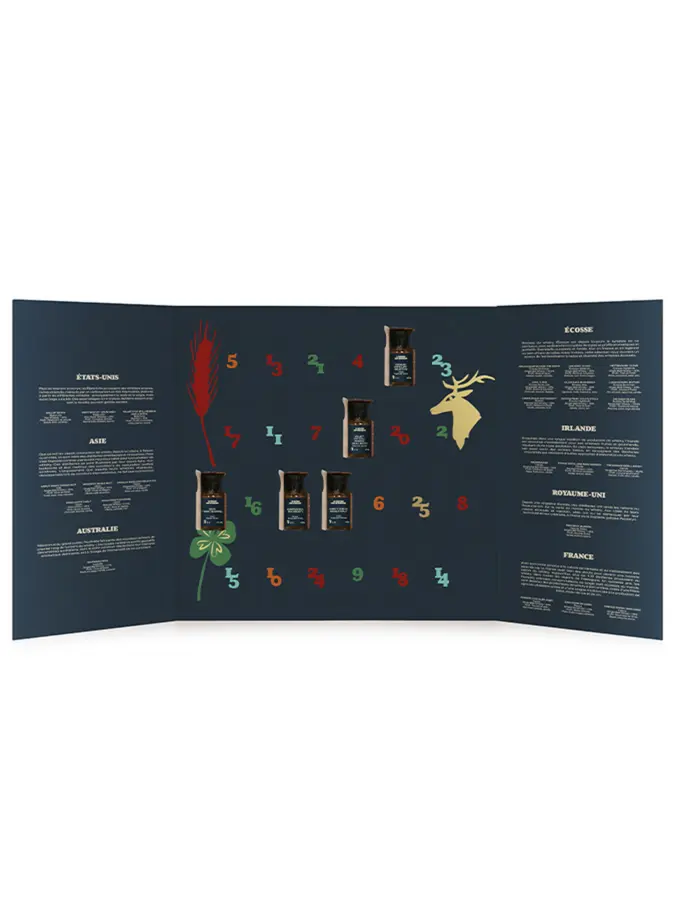 Calendrier de l'avent le Monde des Whiskies