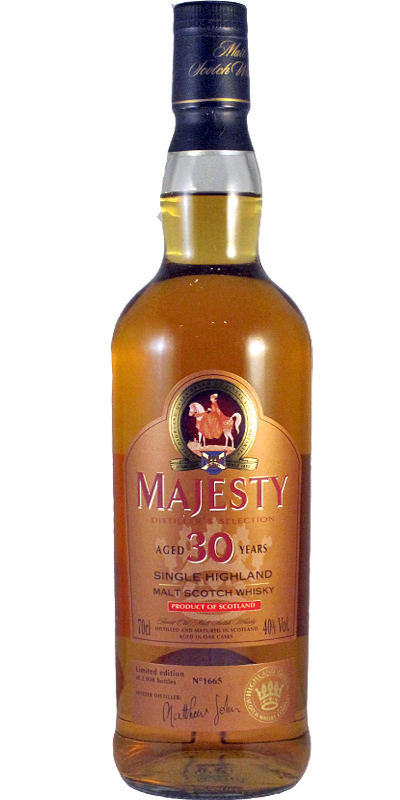 Highland Queen Majesty 30 ans - 40°