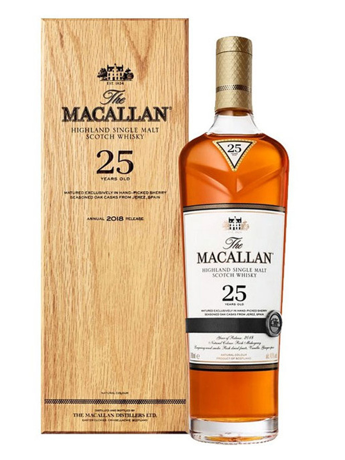The Macallan Sherry Oak Cask 25 ans 